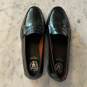 Cole Haan sz 11W black dress loafers never worn